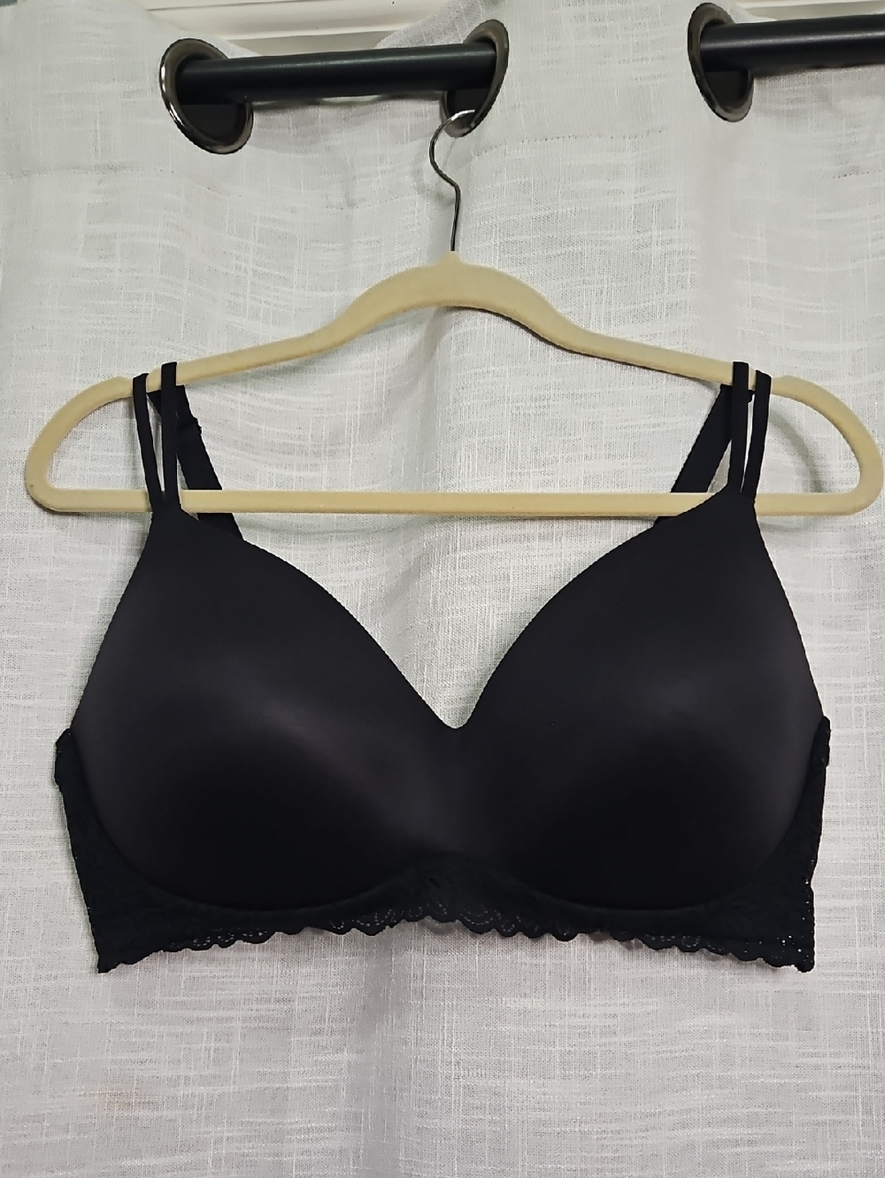 T-Shirt Bra with Lace Band